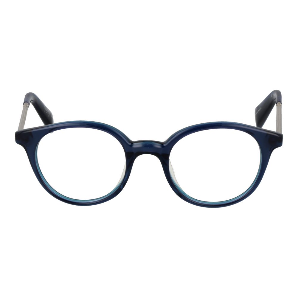 Lunettes (montures) en acétate bleu Yohji Yamamoto
