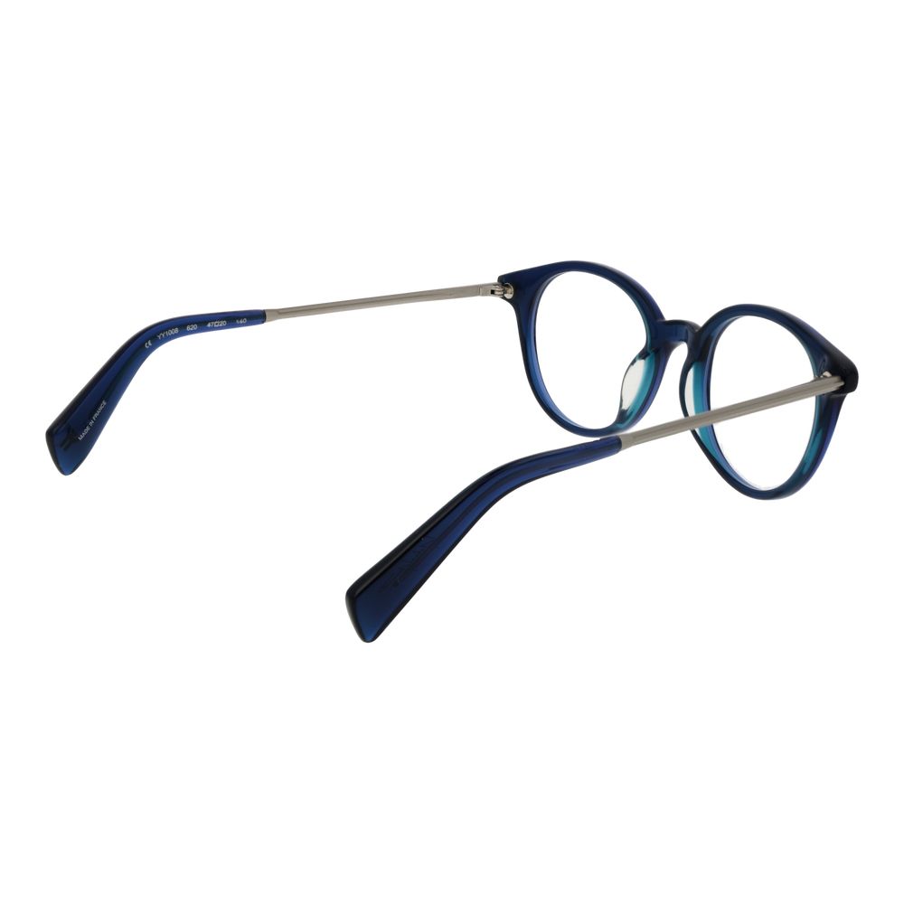 Lunettes (montures) en acétate bleu Yohji Yamamoto
