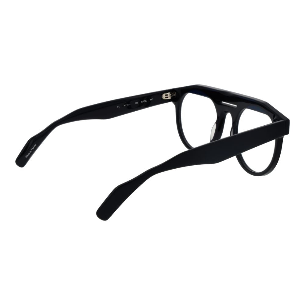 Lunettes (montures) en plastique noir Yohji Yamamoto