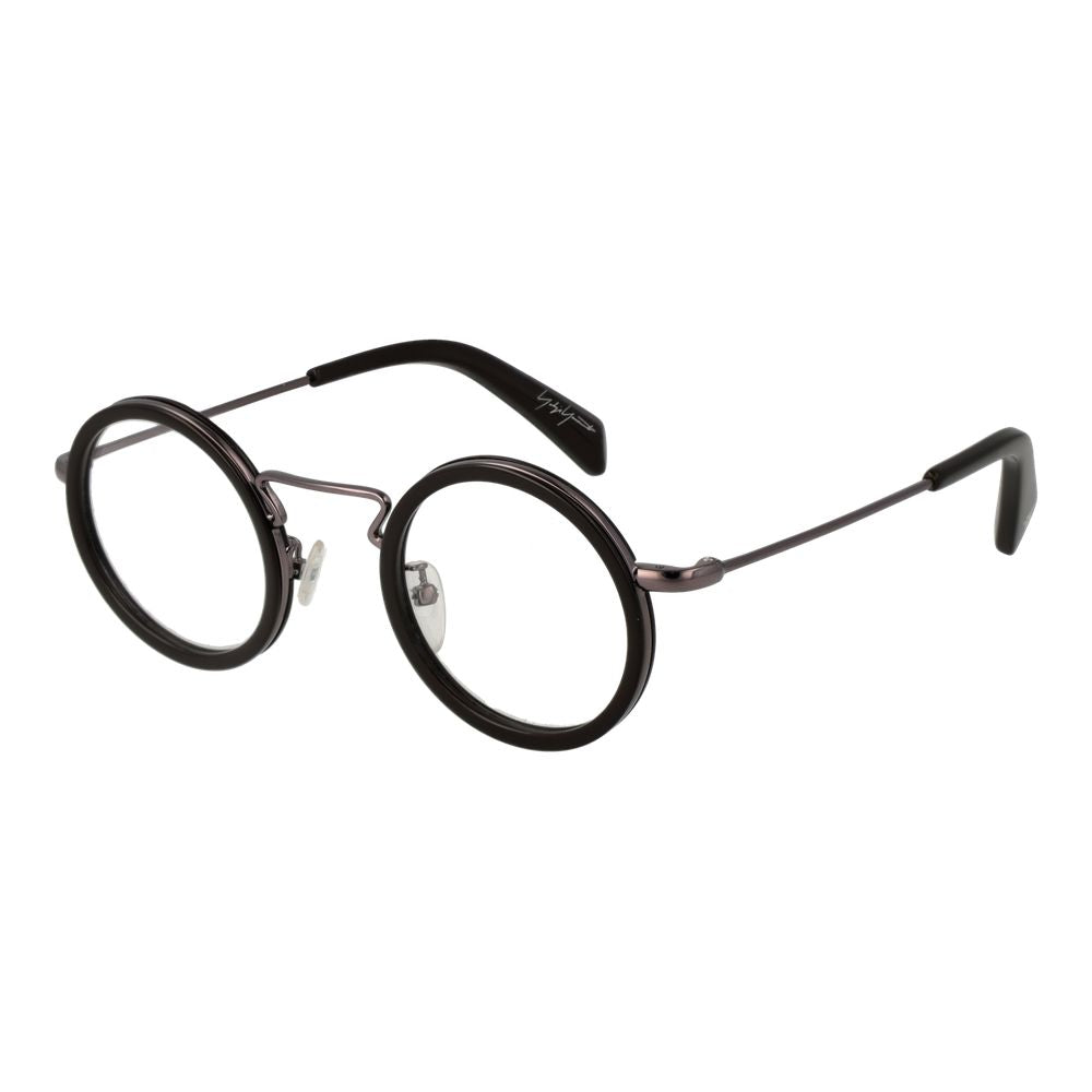 Lunettes Yohji Yamamoto en métal et plastique marron (monture)