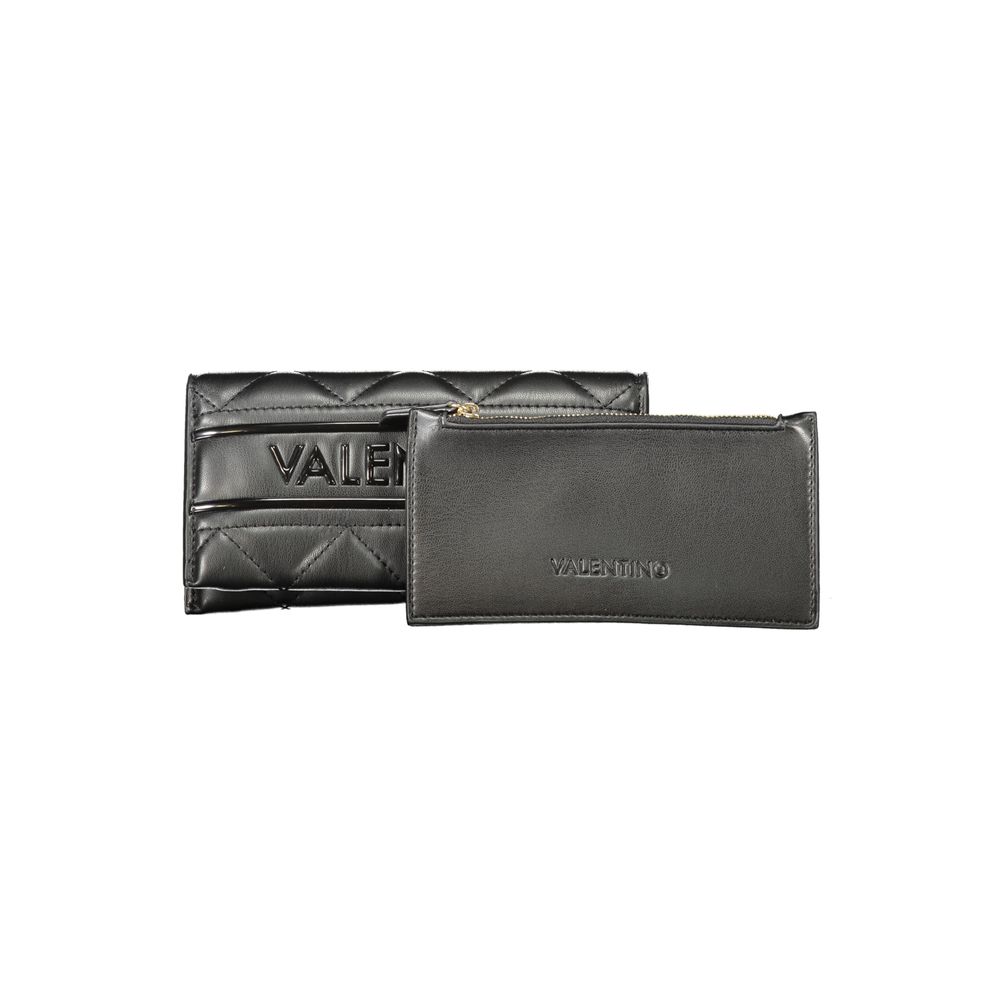 Portefeuille femme Mario Valentino noir en polyéthylène