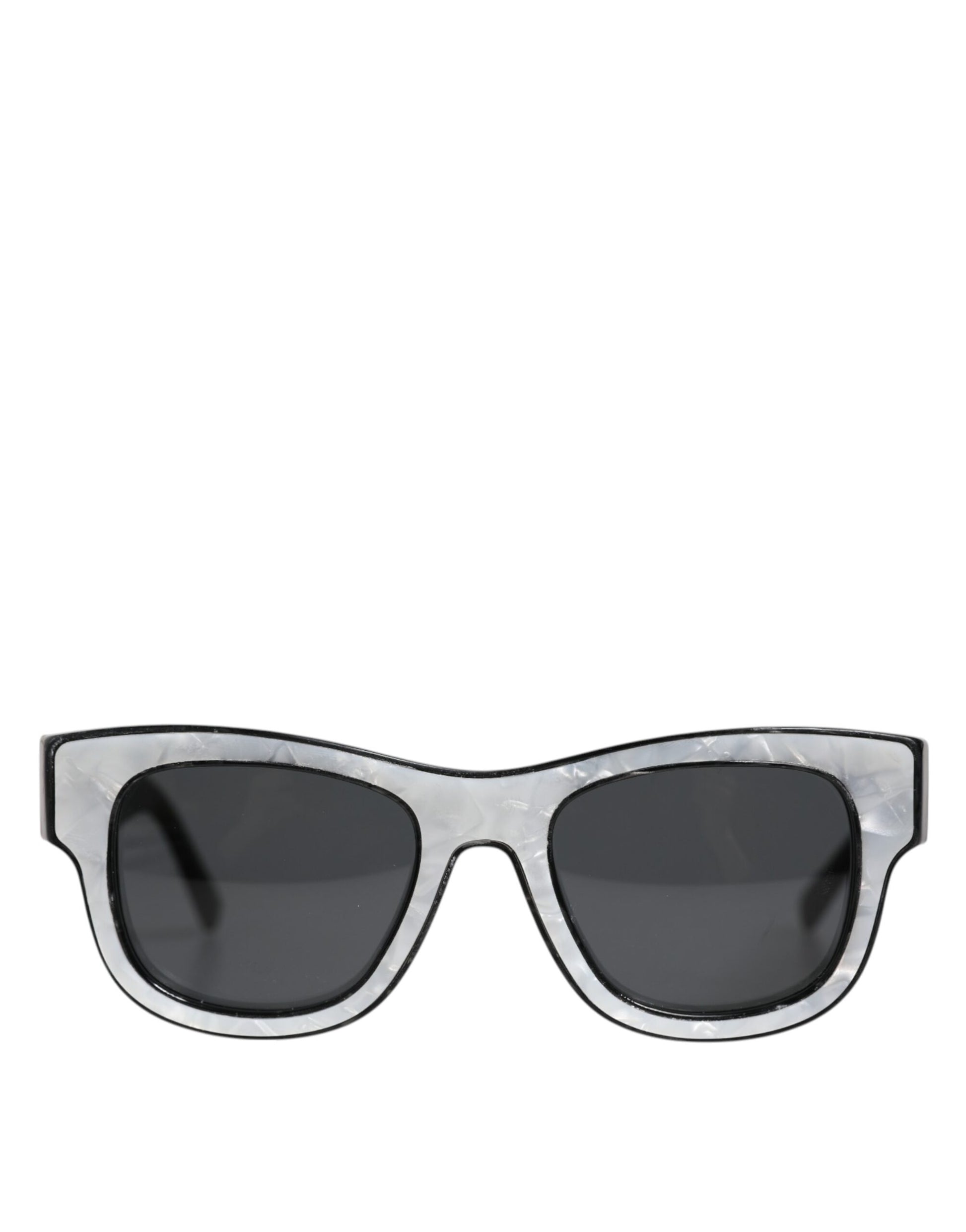 Lunettes de soleil Dolce & Gabbana Pearl White Acetate Frame DG4379 Domenico Shade