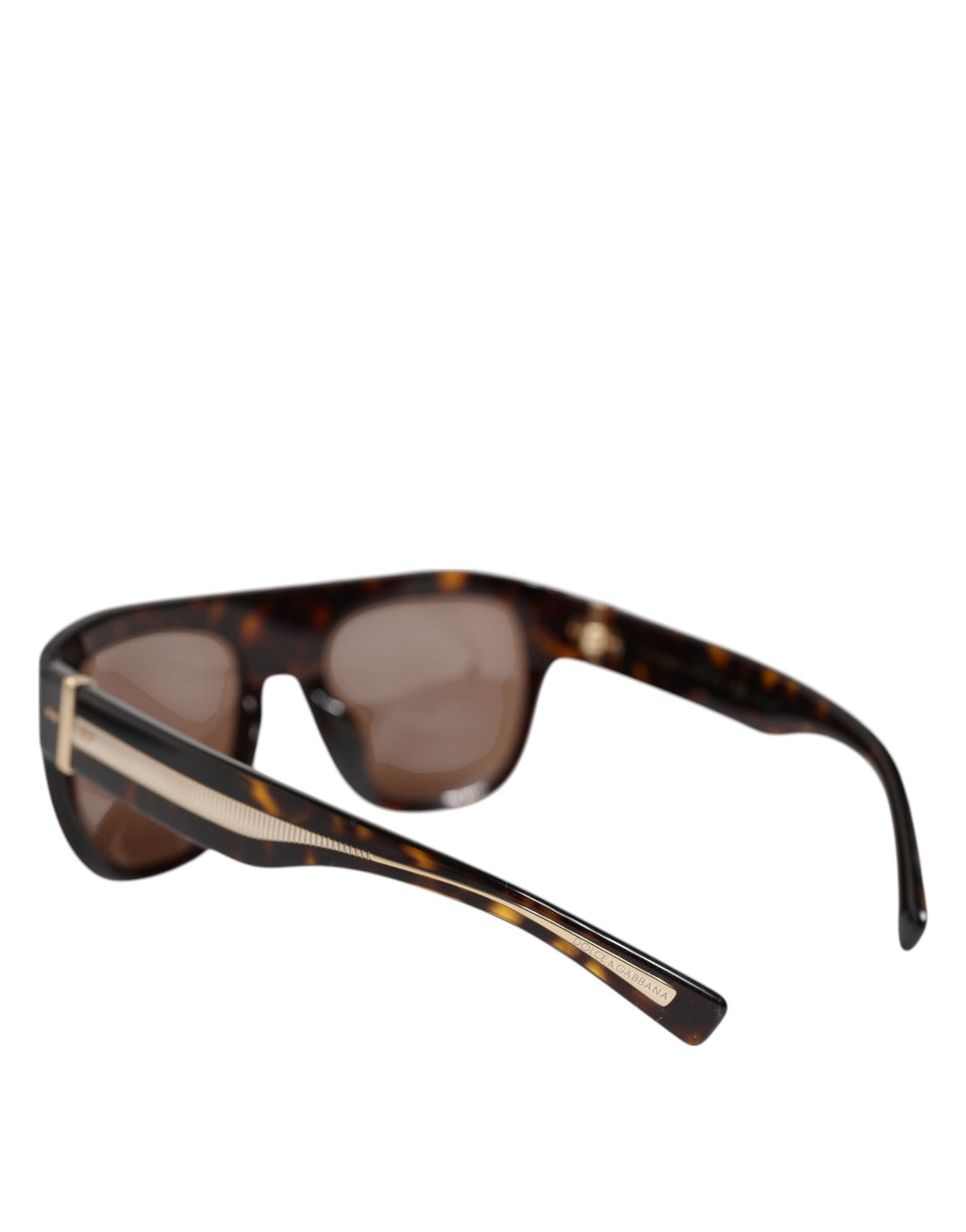 Dolce & Gabbana Dark Brown Havana DG4398F Square Frame Eyewear Sunglasses