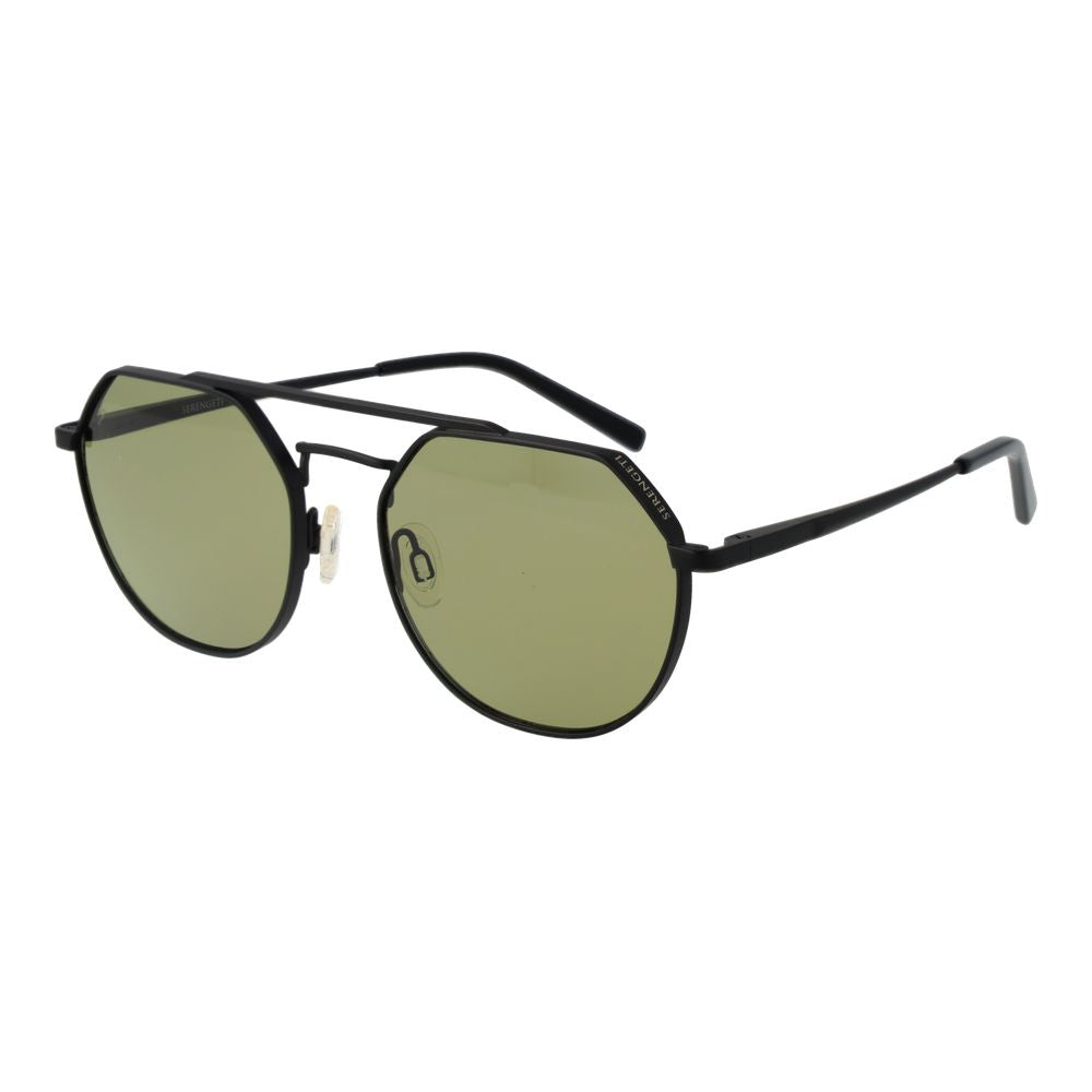 Schwarze Unisex-Sonnenbrille Serengeti