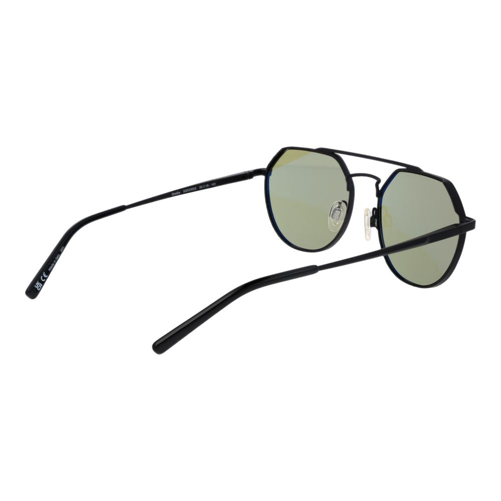 Schwarze Unisex-Sonnenbrille Serengeti