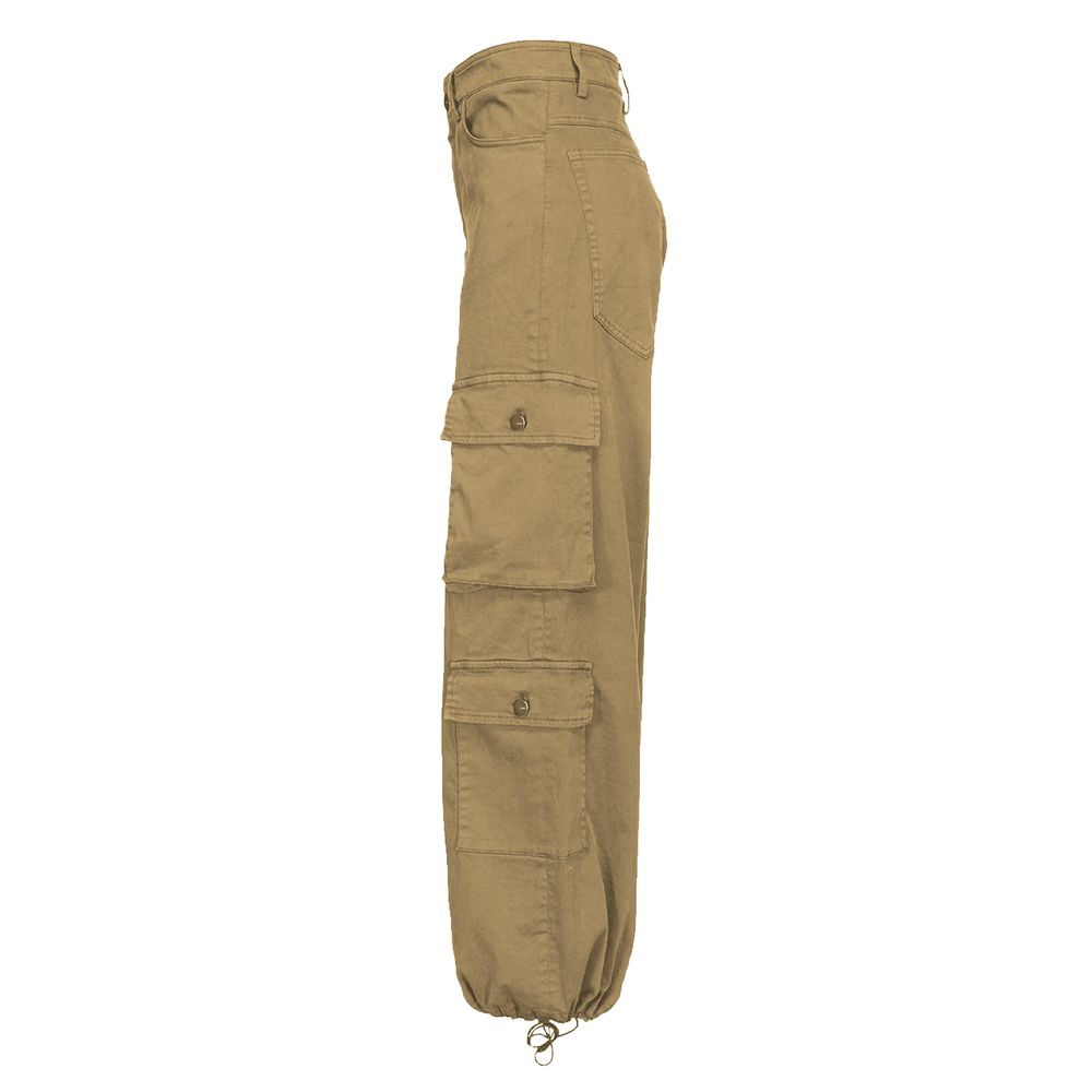 PINKO Beige Baumwolljeans &amp; Hose