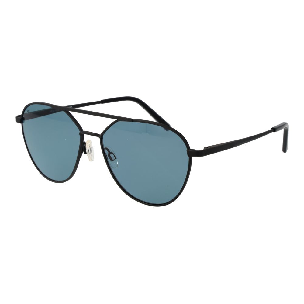 Schwarze Unisex-Sonnenbrille Serengeti