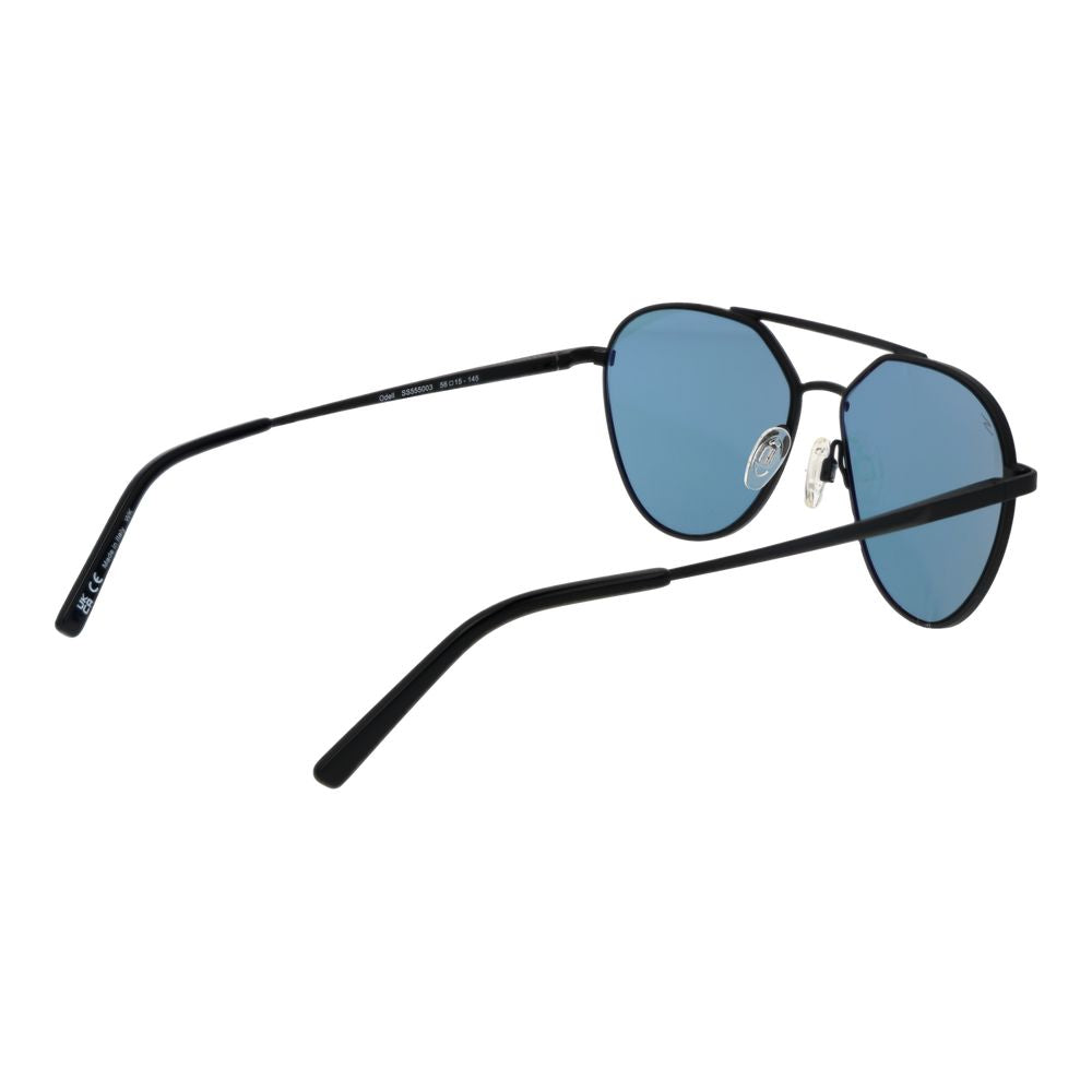 Schwarze Unisex-Sonnenbrille Serengeti