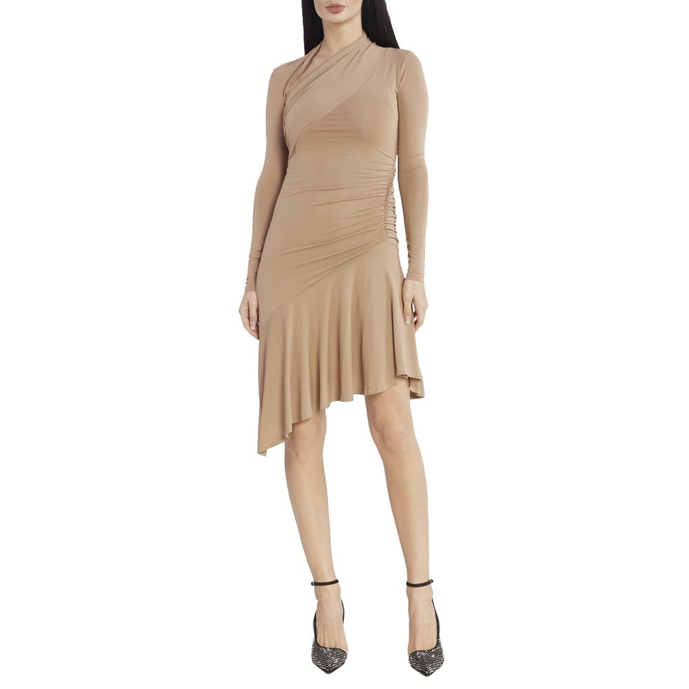 PINKO Beiges Viskosekleid