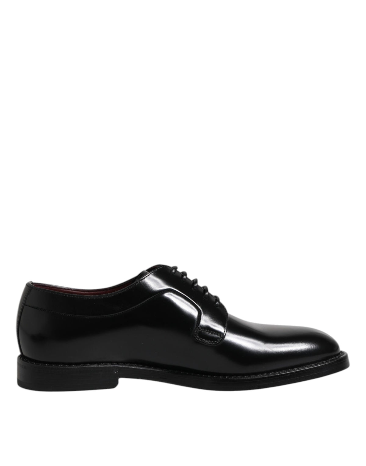 Dolce & Gabbana Schwarze Derbyschuhe aus Kalbsleder zum Schnüren