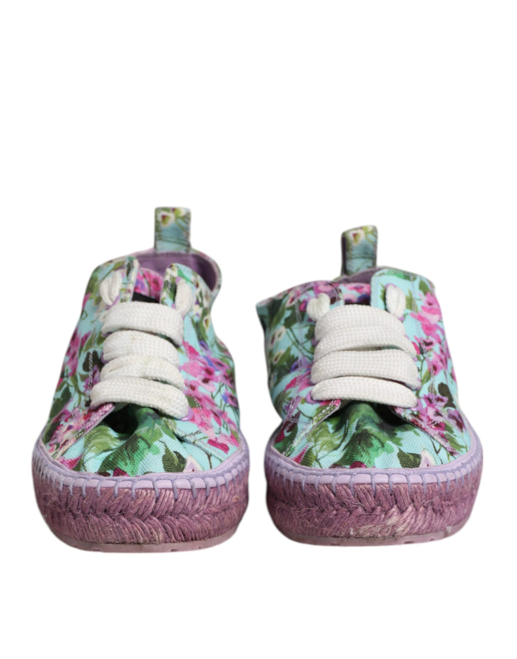 Chaussures Sneakers Espadrilles Toile Multicolore Dolce & Gabbana