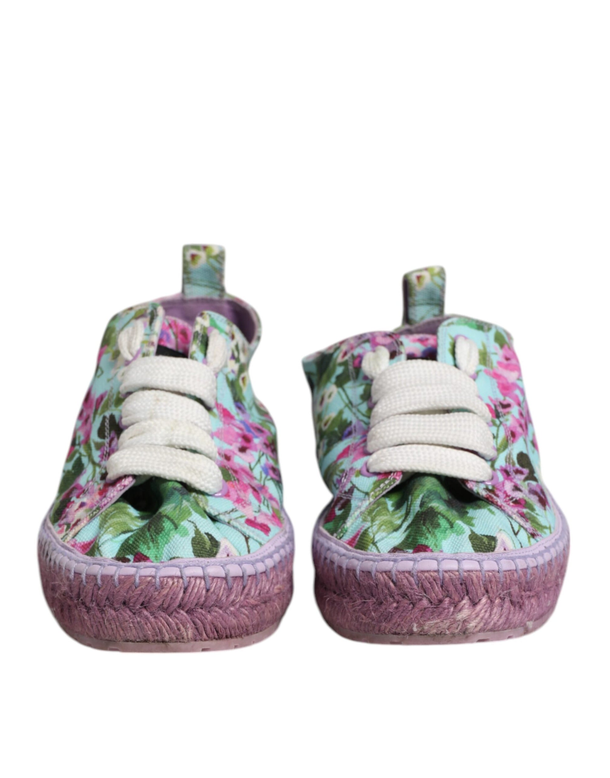 Chaussures Sneakers Espadrilles Toile Multicolore Dolce & Gabbana