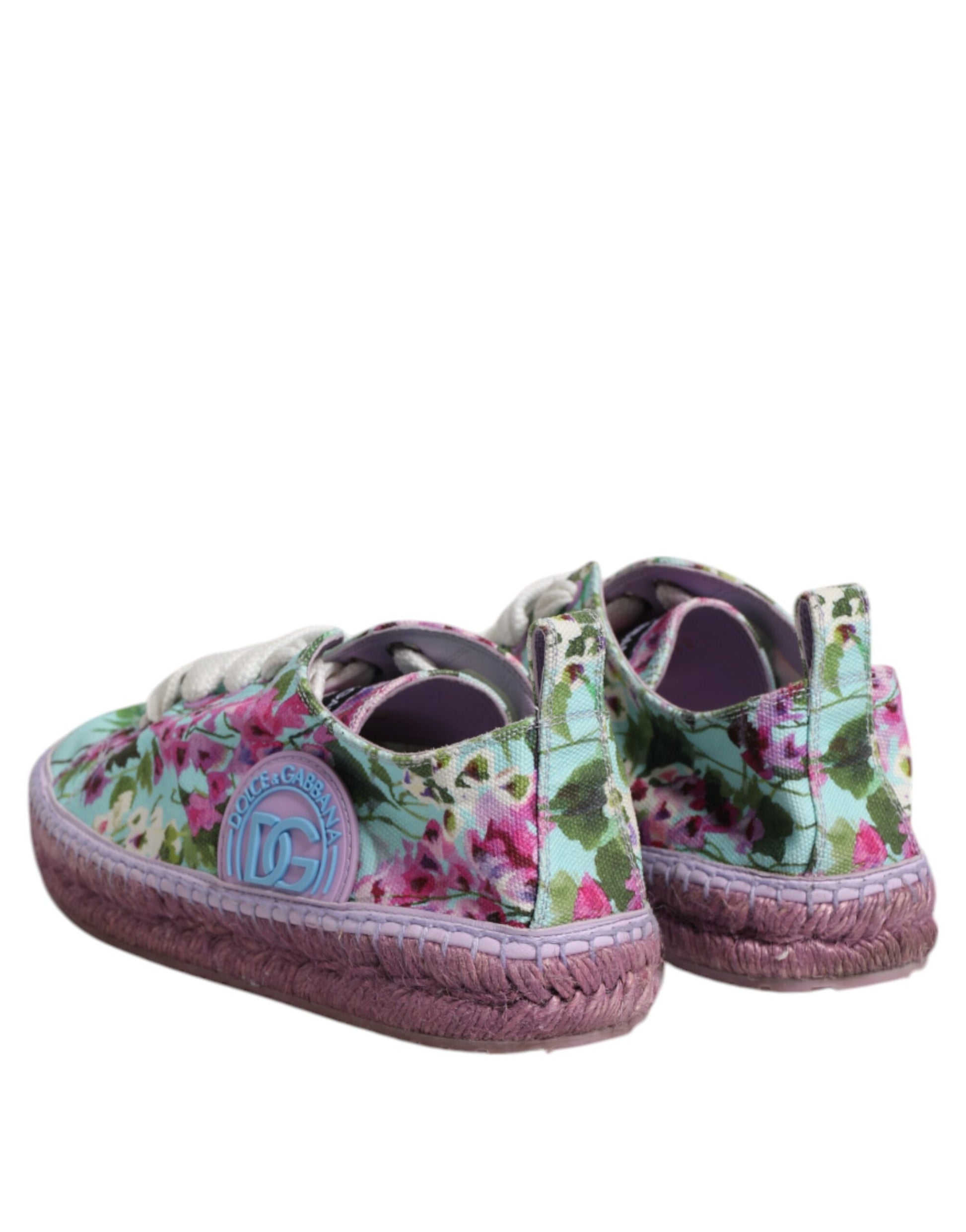 Chaussures Sneakers Espadrilles Toile Multicolore Dolce & Gabbana