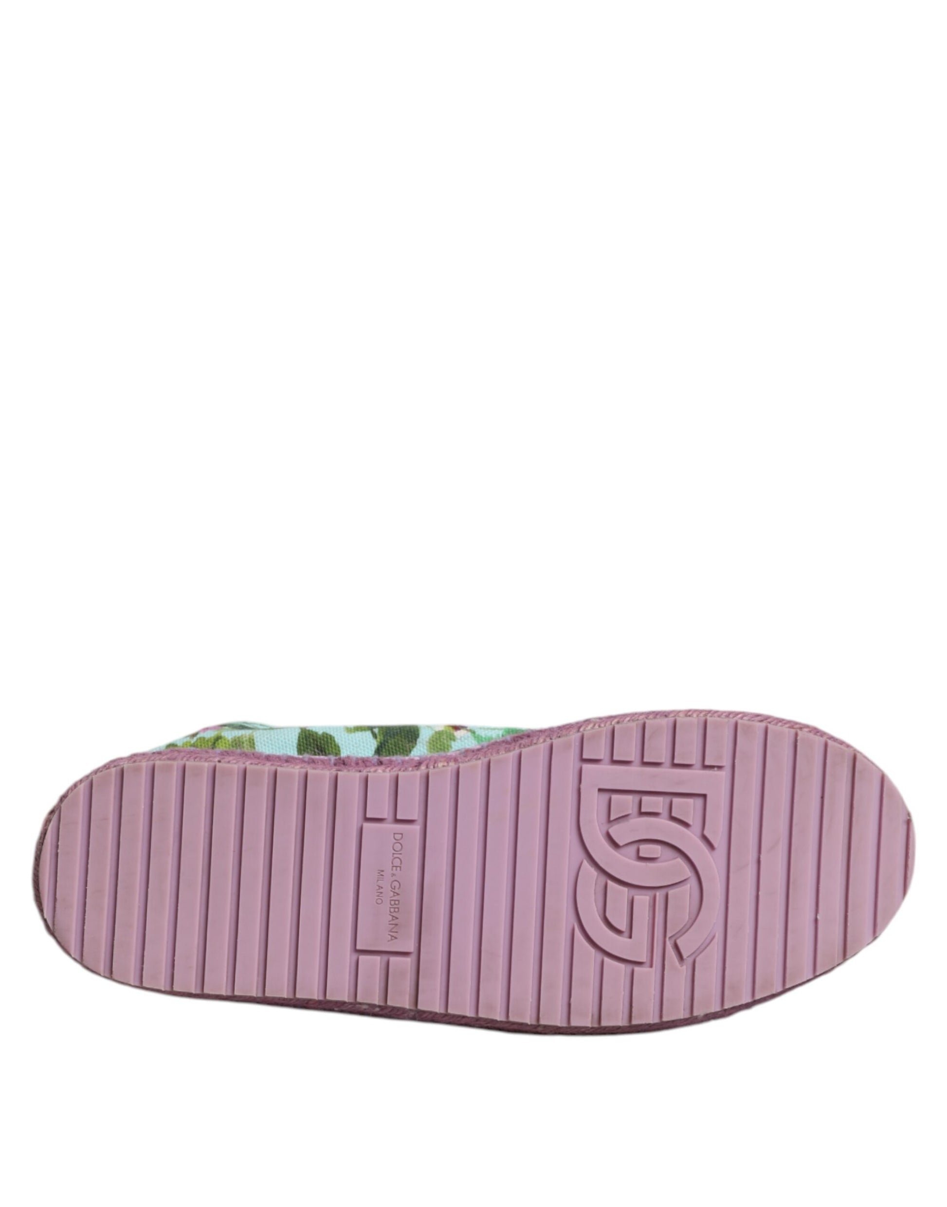 Chaussures Sneakers Espadrilles Toile Multicolore Dolce & Gabbana