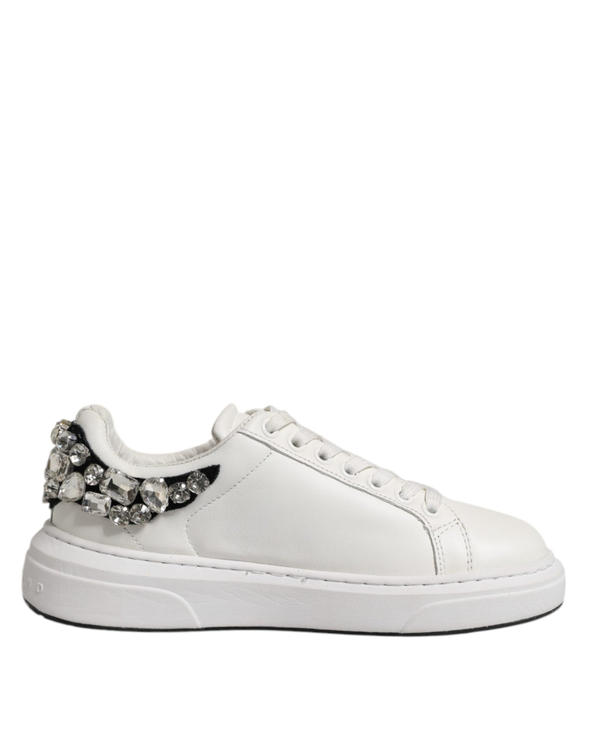 Chaussures Baskets John Richmond Blanches à Strass