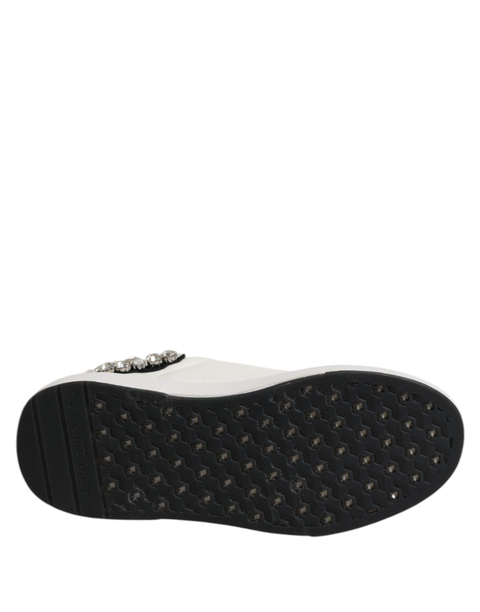 Chaussures Baskets John Richmond Blanches à Strass