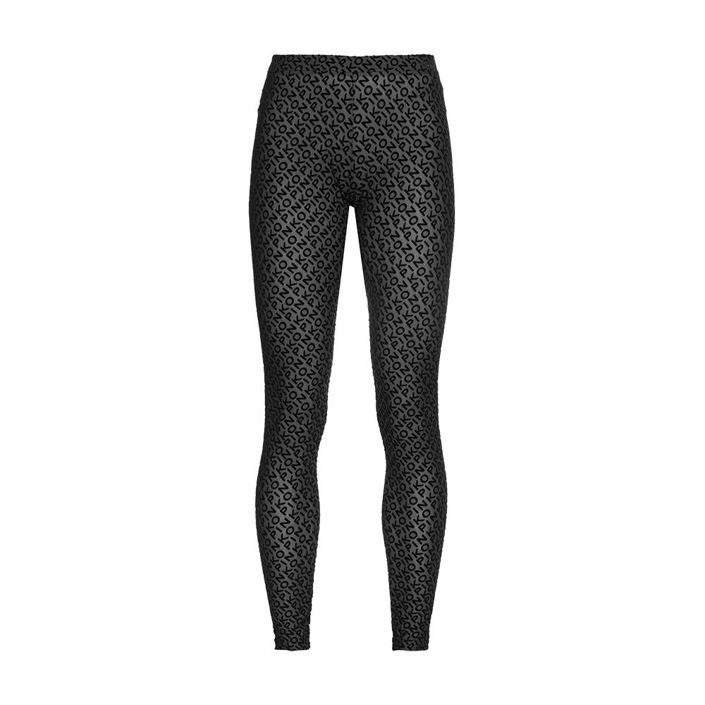 PINKO Schwarze Nylonjeans und Hose