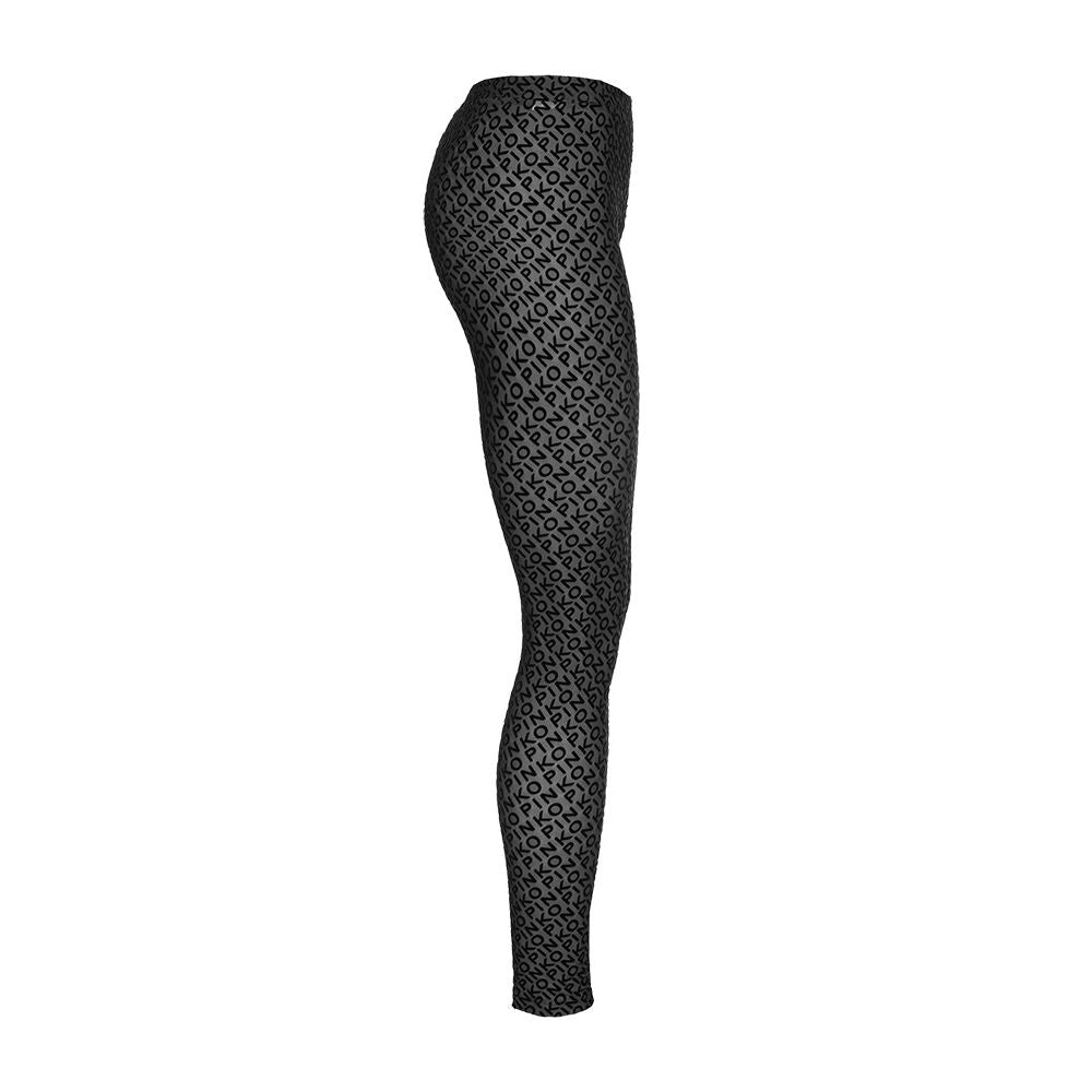PINKO Schwarze Nylonjeans und Hose