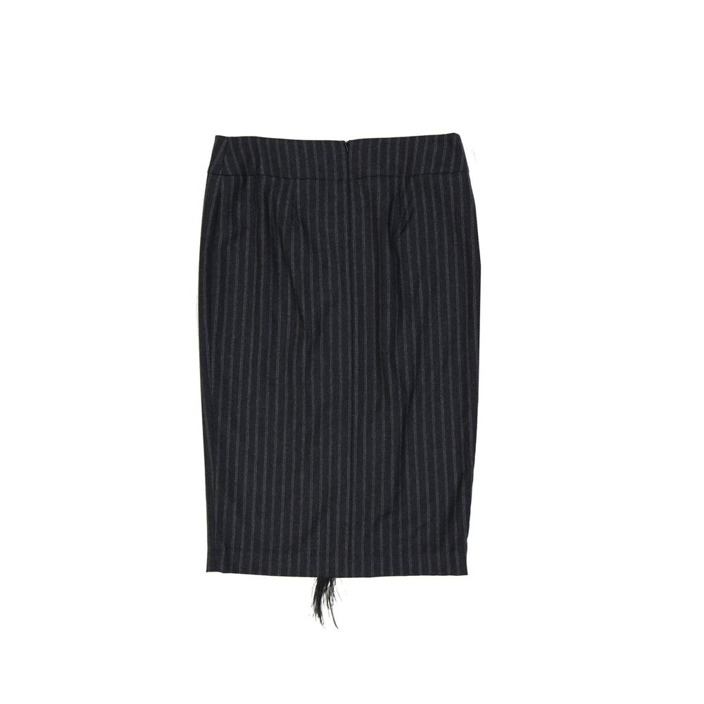 Brunello Cucinelli Wollrock mit Streifen