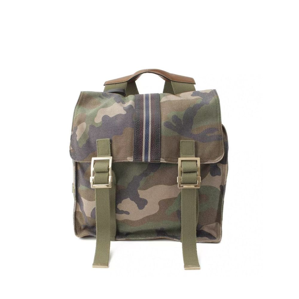 Valentino – Rucksack aus Militär-Canvas