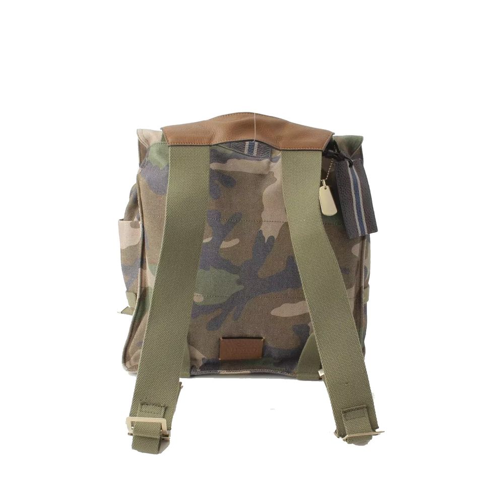 Valentino – Rucksack aus Militär-Canvas