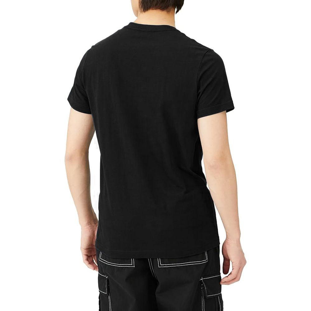 Diesel – Schwarzes Baumwoll-T-Shirt