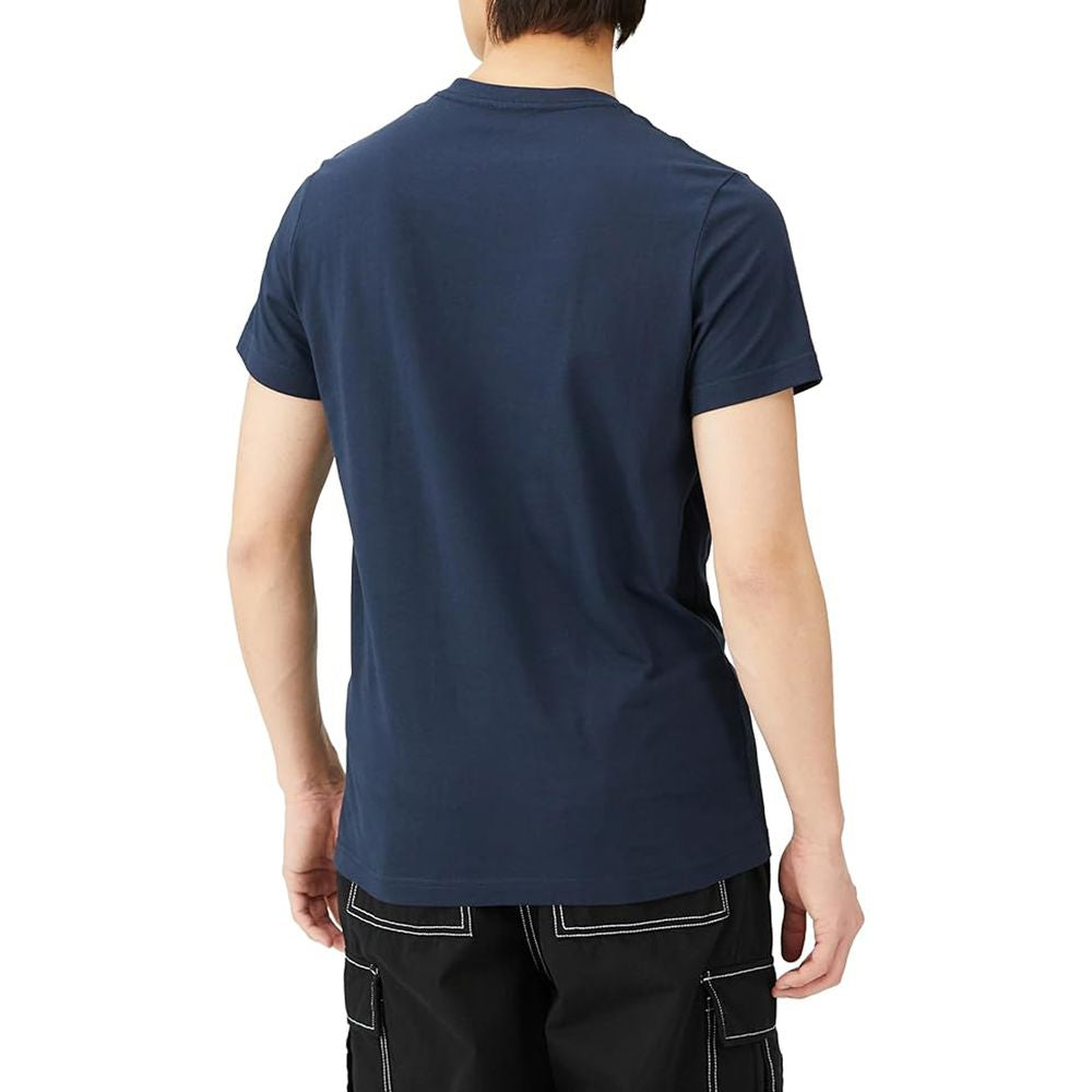 Diesel – Blaues Baumwoll-T-Shirt