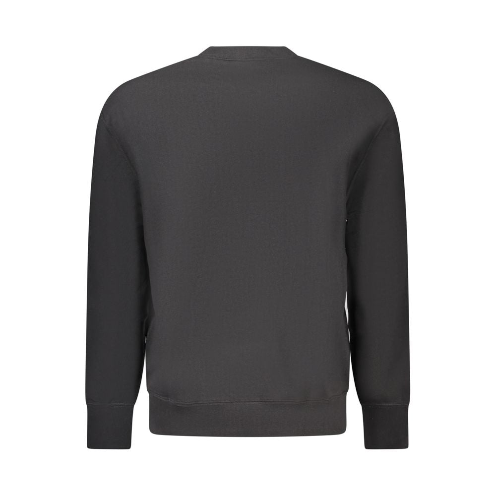 Sweat-shirt noir en coton pour homme Calvin Klein