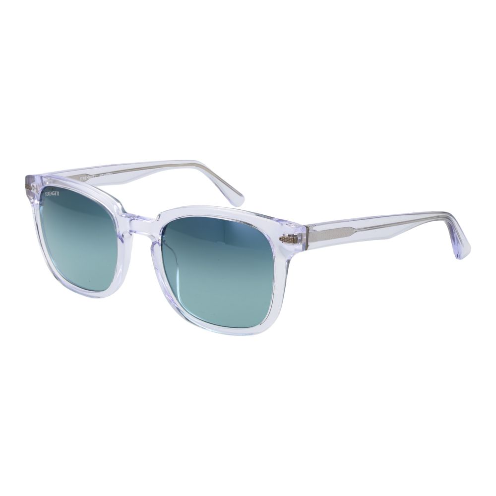 Lunettes de soleil Serengeti en acétate transparent