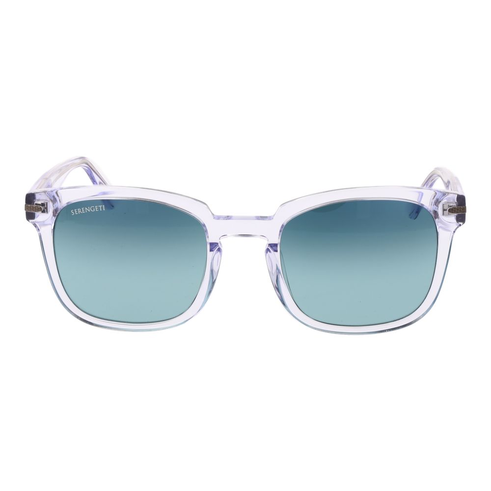 Lunettes de soleil Serengeti en acétate transparent