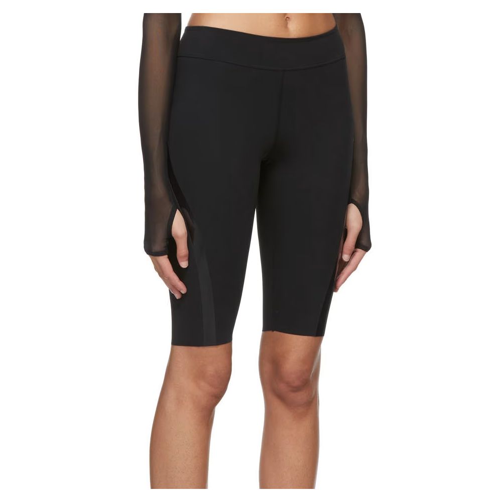 Off-White – Schwarze Nylon-Shorts