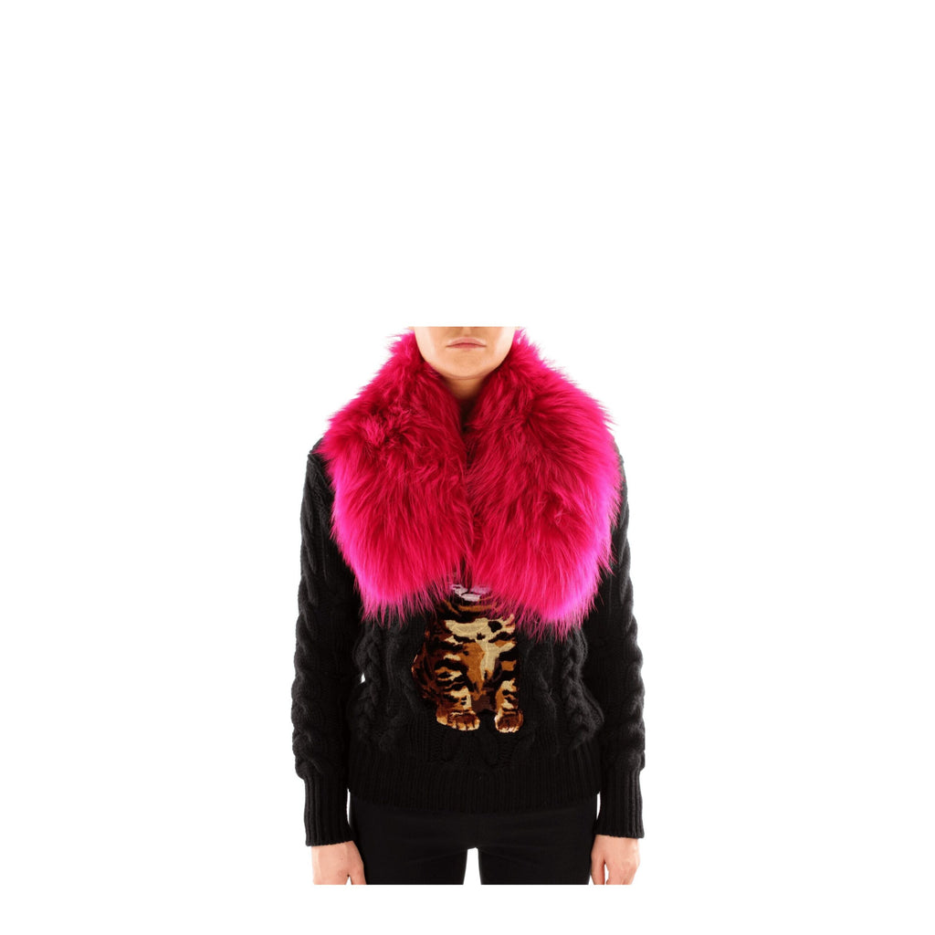 Herr Frau Hemd Rosa Pelz Foulards