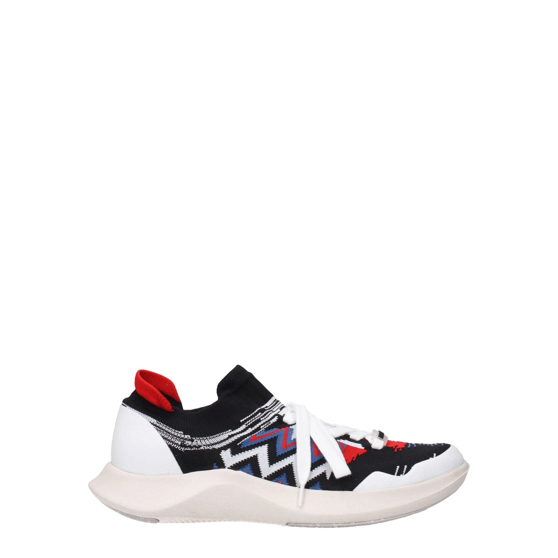 Baskets Missoni en tissu multicolore