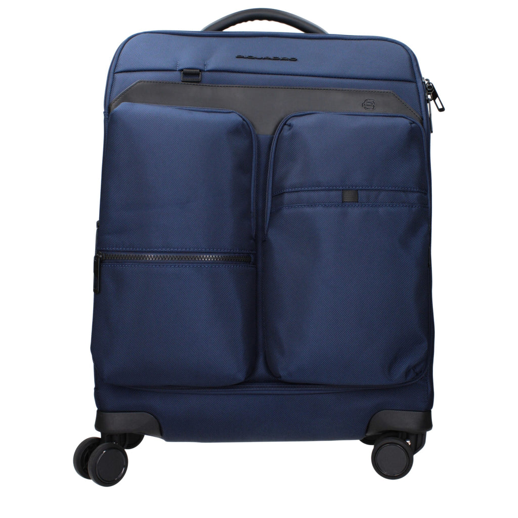 Bagages et accessoires de voyage en tissu bleu Piquadro