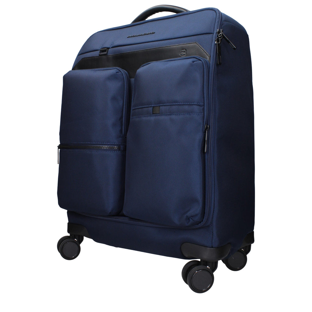 Bagages et accessoires de voyage en tissu bleu Piquadro