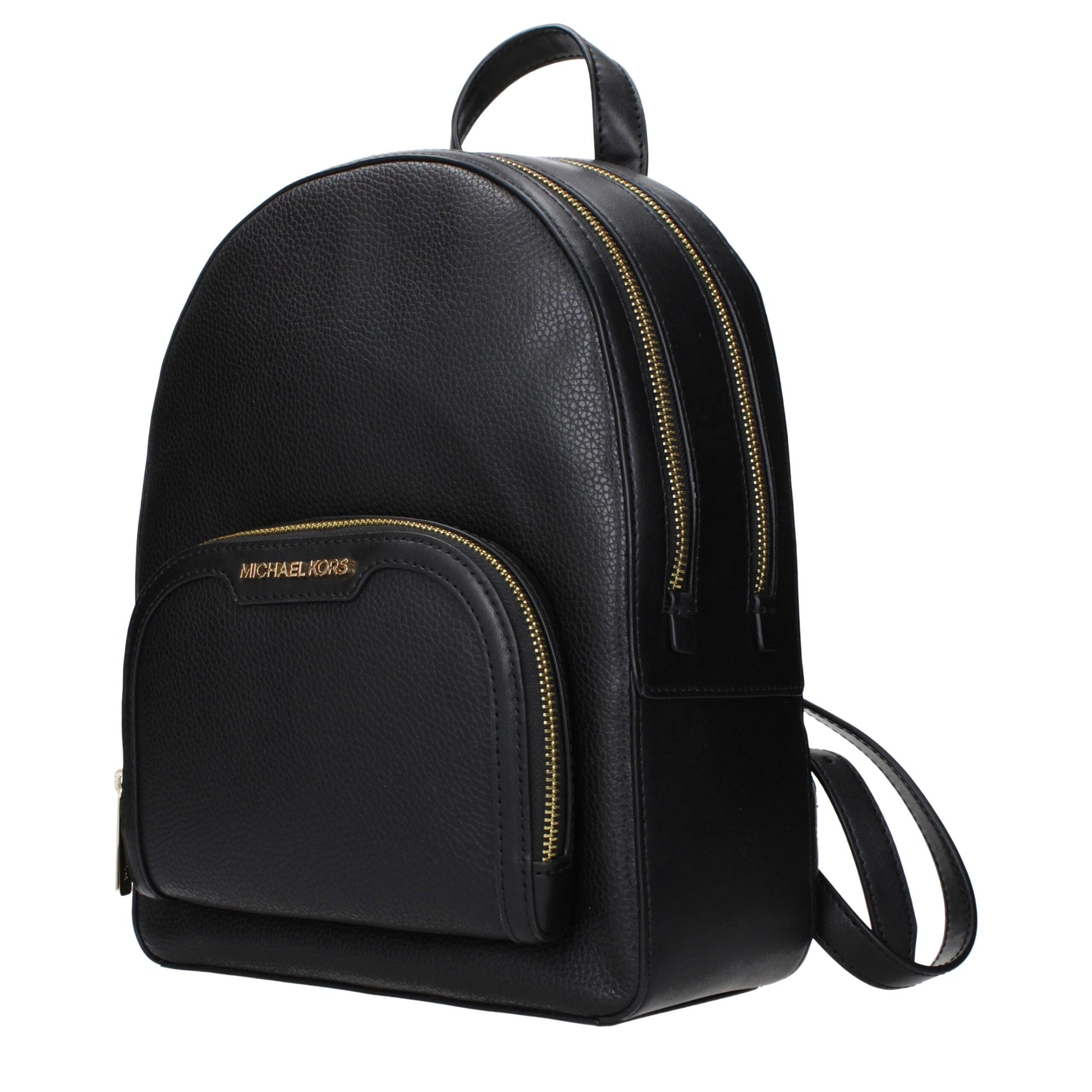 Michael Kors Black Leather Backpack