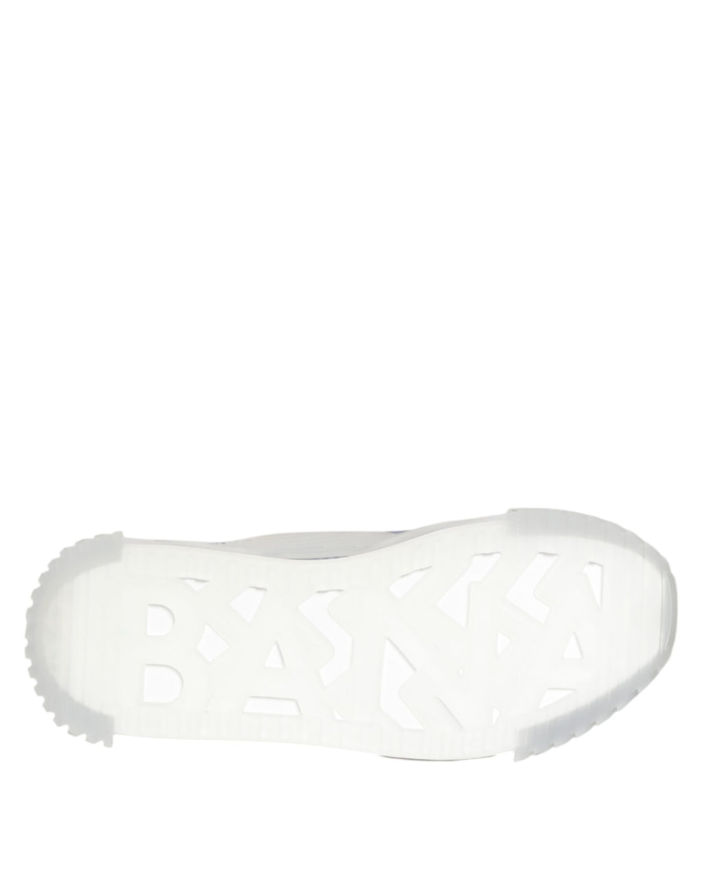 Chaussures homme Dolce & Gabbana Baskets basses NS1 en nylon noir argenté