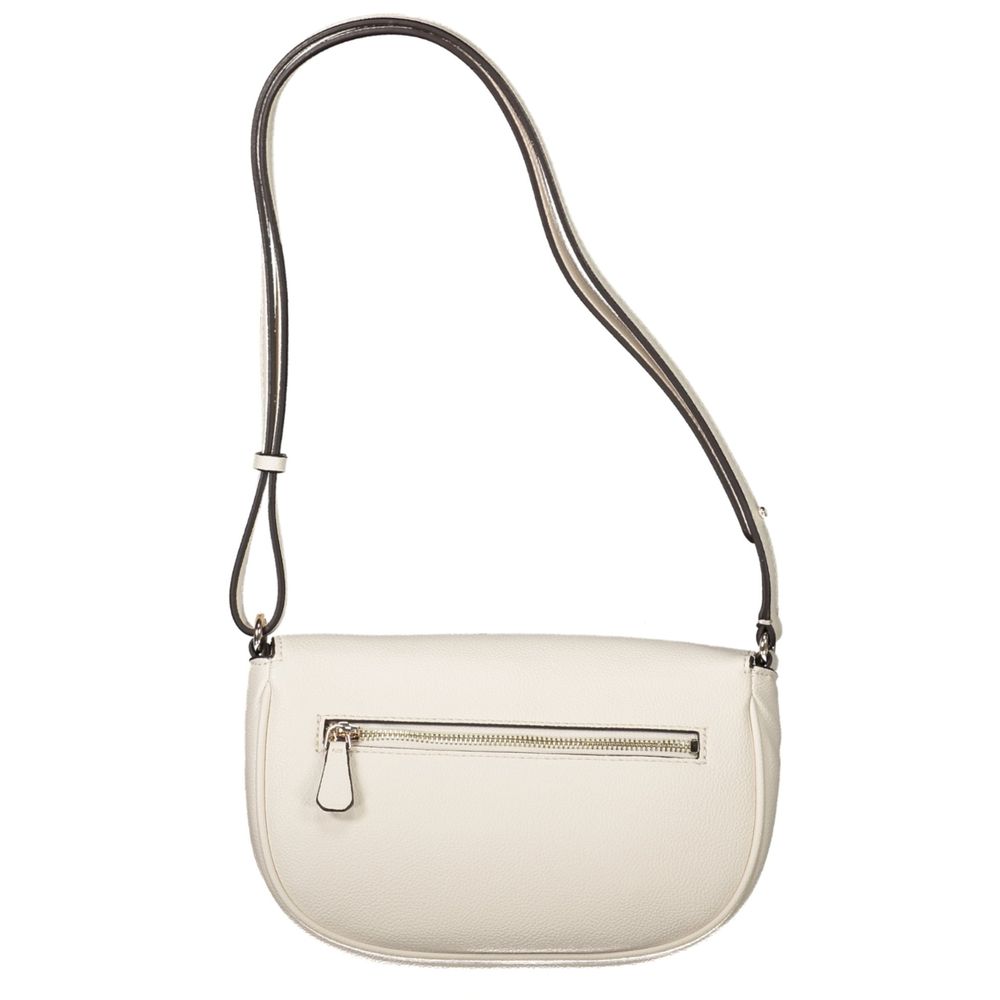 Sac à main Guess en polyuréthane blanc pour femme