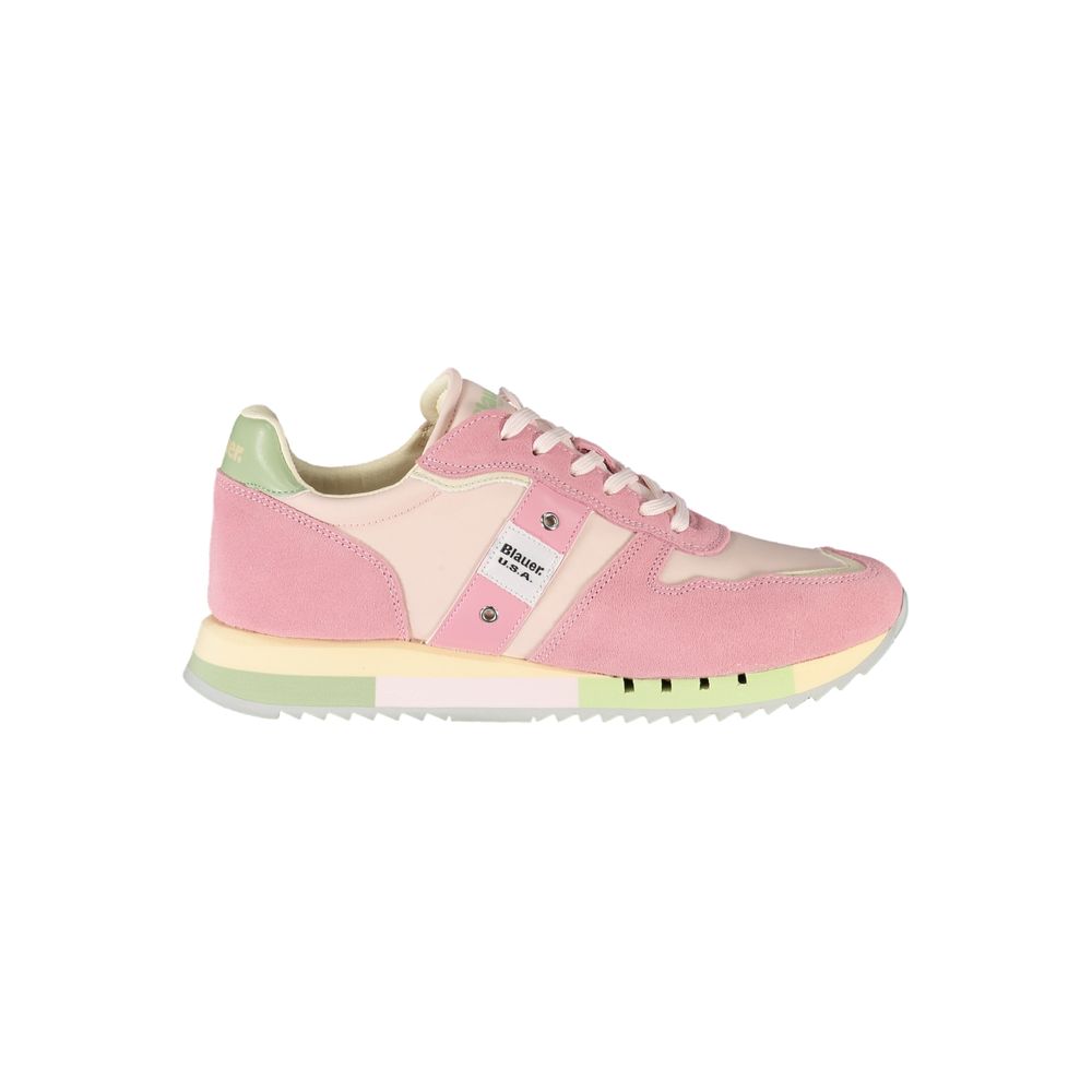 Baskets Femme en Polyuréthane Blauer Rosa