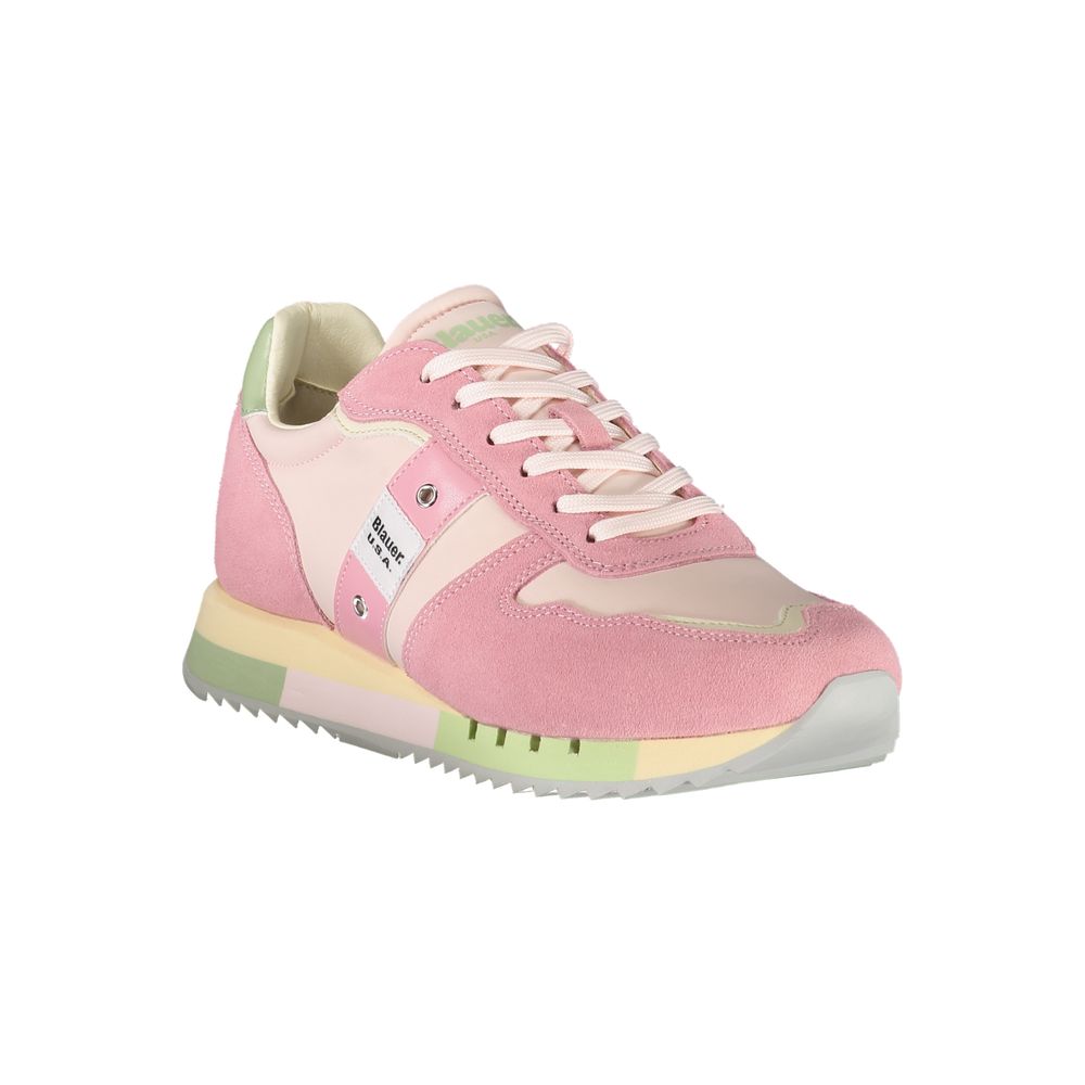 Baskets Femme en Polyuréthane Blauer Rosa