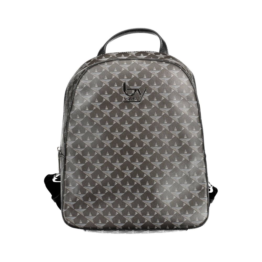 BYBLOS Schwarzer PVC-Rucksack
