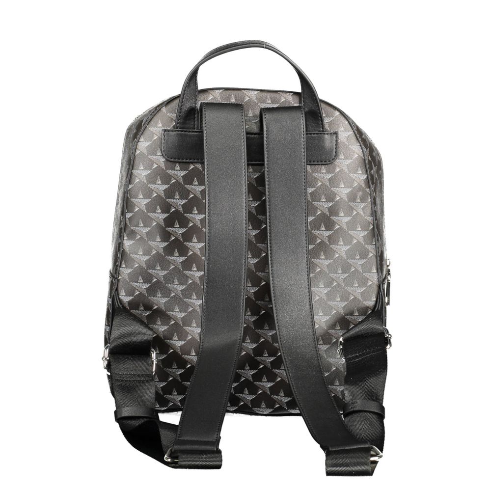 BYBLOS Schwarzer PVC-Rucksack