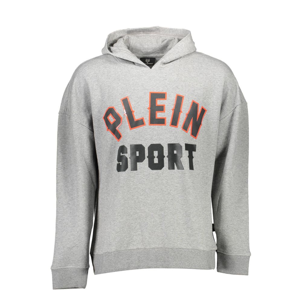 Plein Sport Gris Coton Hommes Sweatshirt