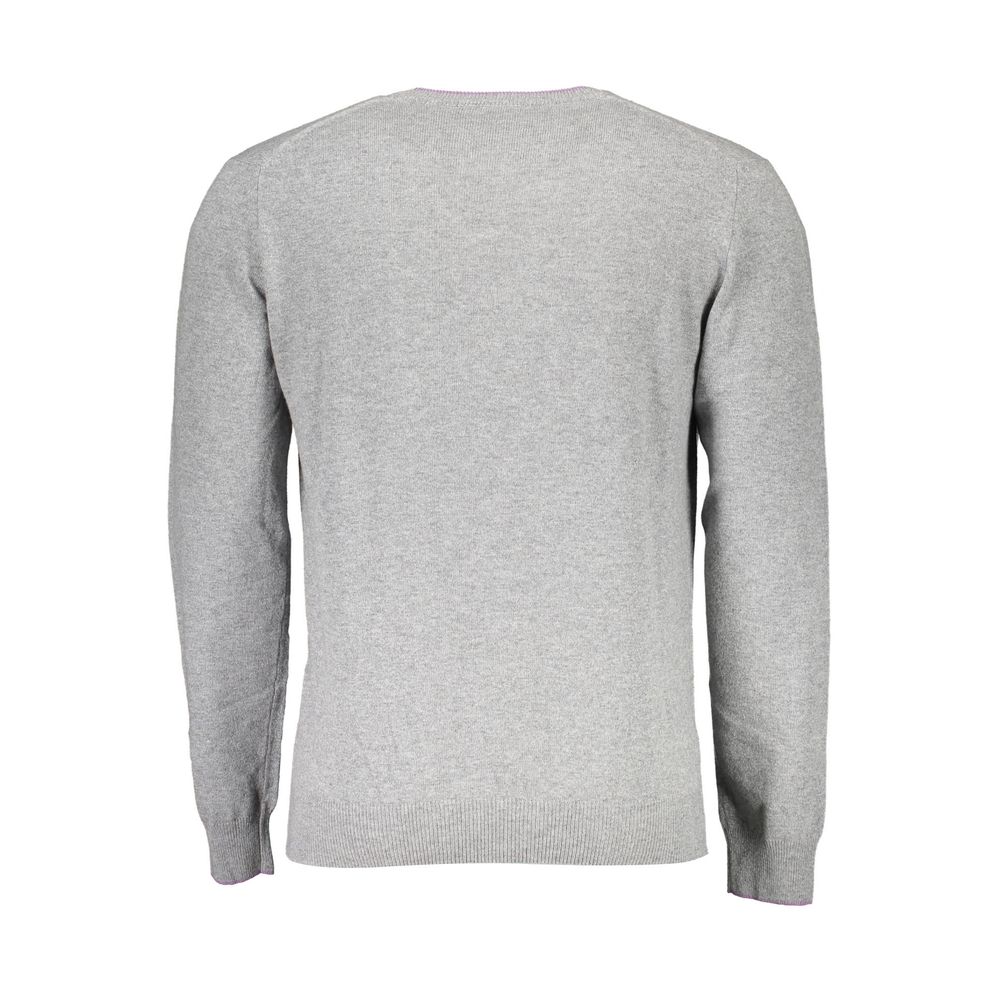 Pull en laine gris pour homme Harmont & Blaine