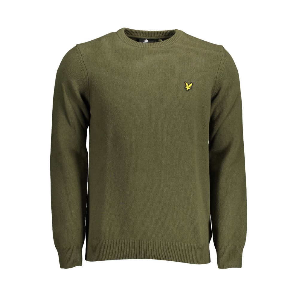 Pull en laine vert Lyle & Scott pour homme