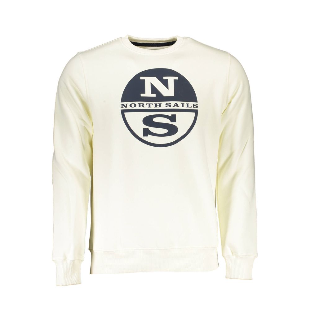Sweat-shirt homme en coton North Sails Bianco