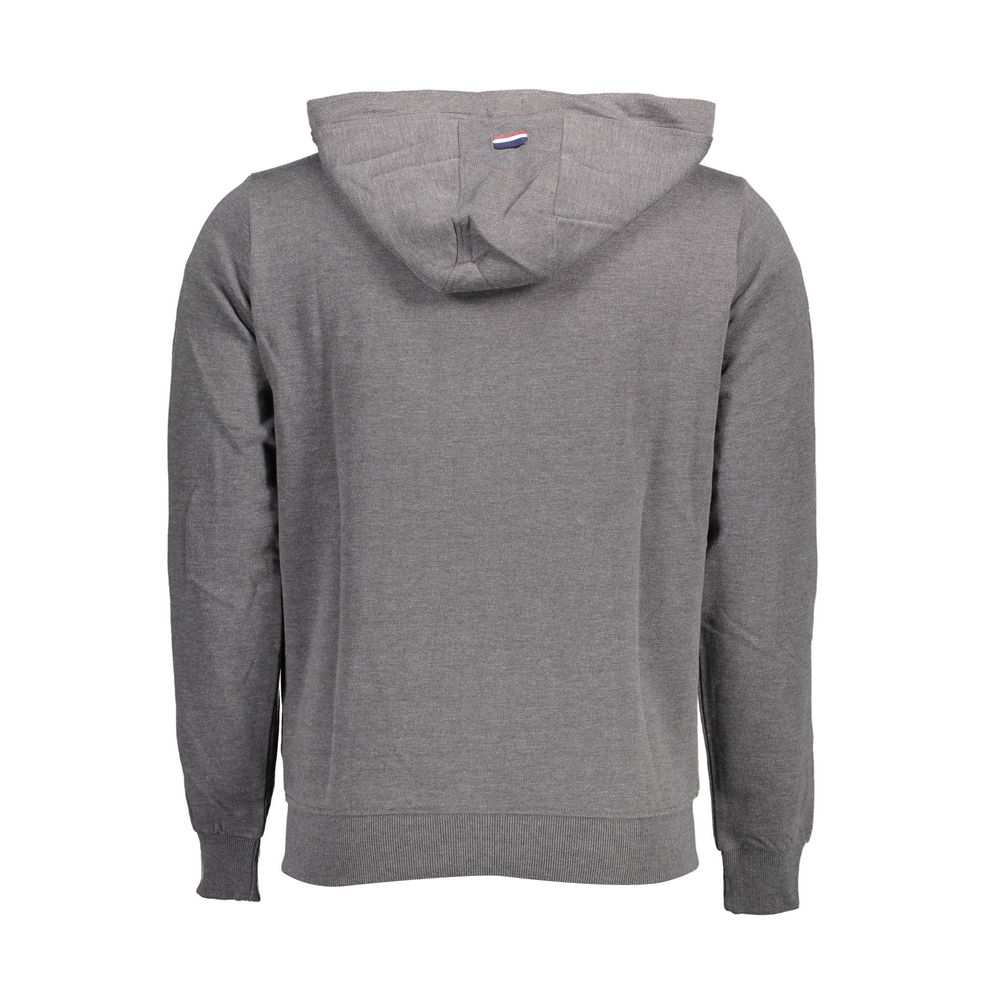 U.S. POLO ASSN. Sweat-shirt gris en coton pour homme