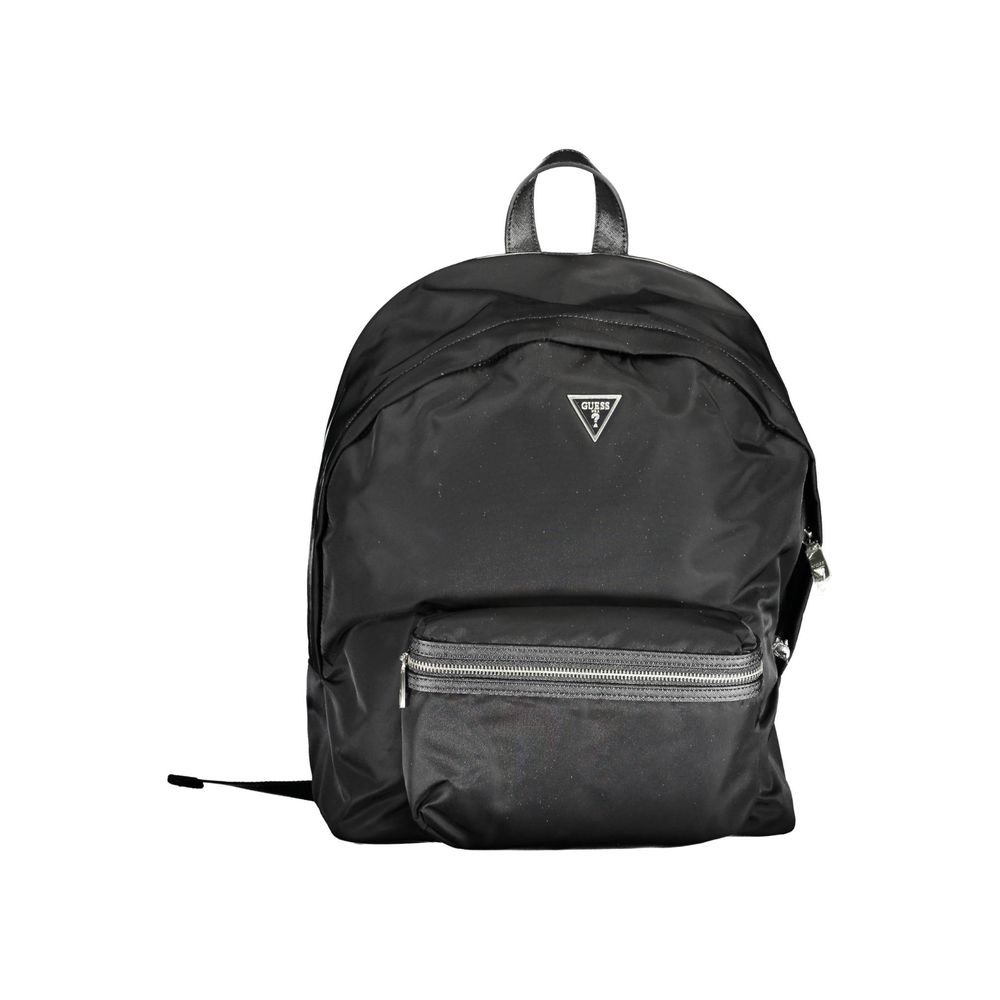 Guess Jeans – Schwarzer Polyamid-Rucksack