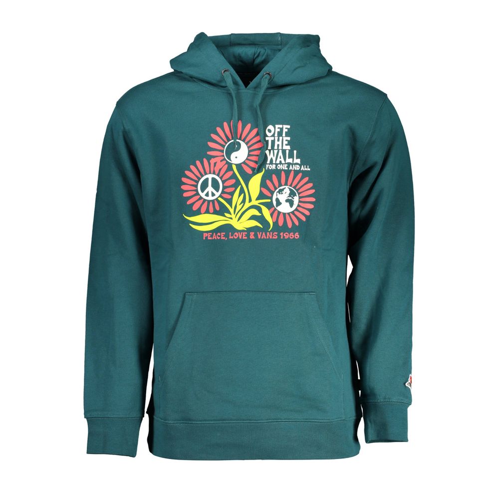 Sweat-shirt en coton Vans Vert pour homme