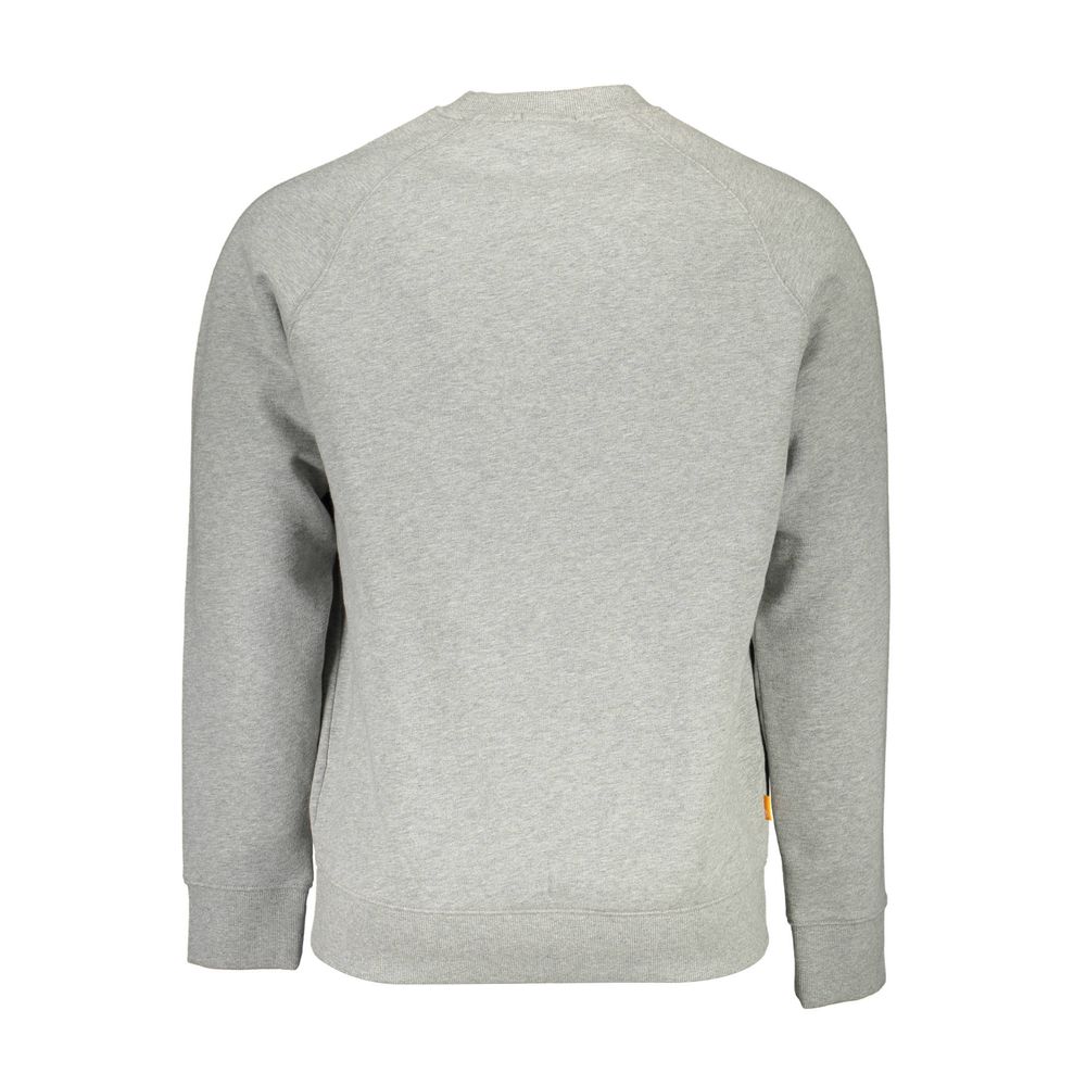 Sweat-shirt homme Timberland en coton gris